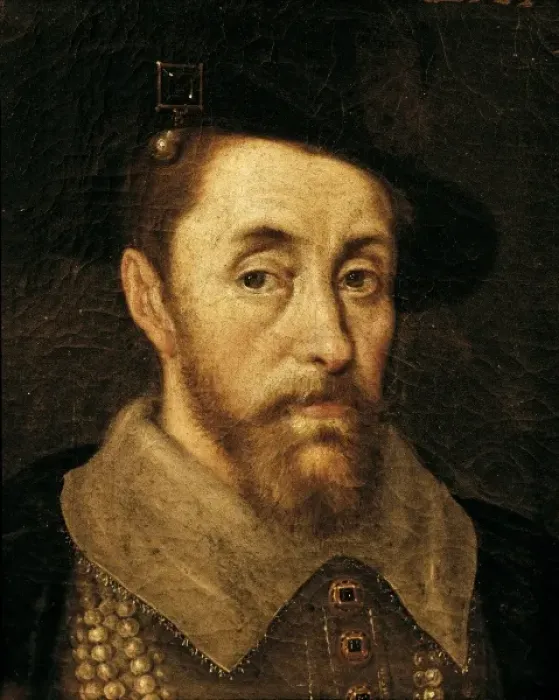 Framed Print : Portrait of King James I Framed Print : Portrait of King James I