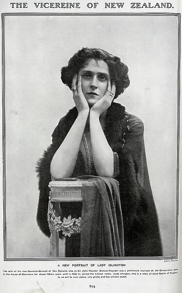 Portrait of Lady Islington