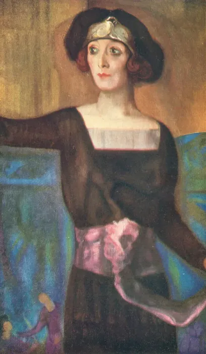 Framed Print : Portrait Of Lady Lavery Framed Print : Portrait Of Lady Lavery