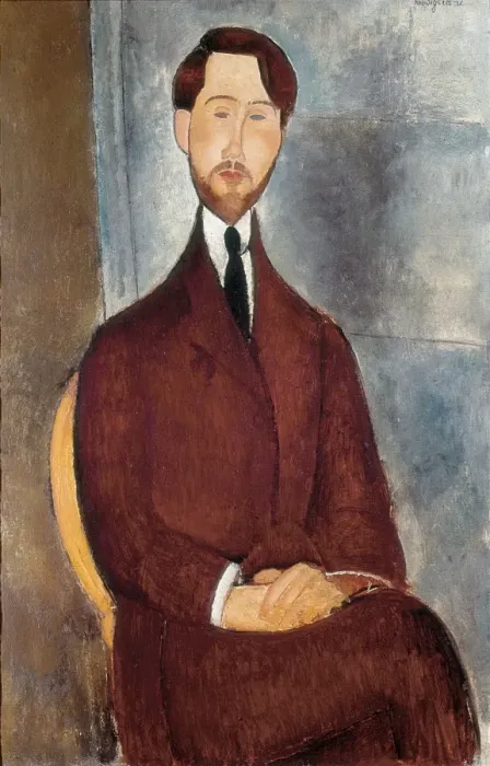 Framed Print : Portrait of Leopoldo Zborowski Framed Print : Portrait of Leopoldo Zborowski