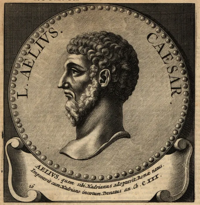 Framed Print : Portrait of Lucius Aelius Caesar Framed Print : Portrait of Lucius Aelius Caesar