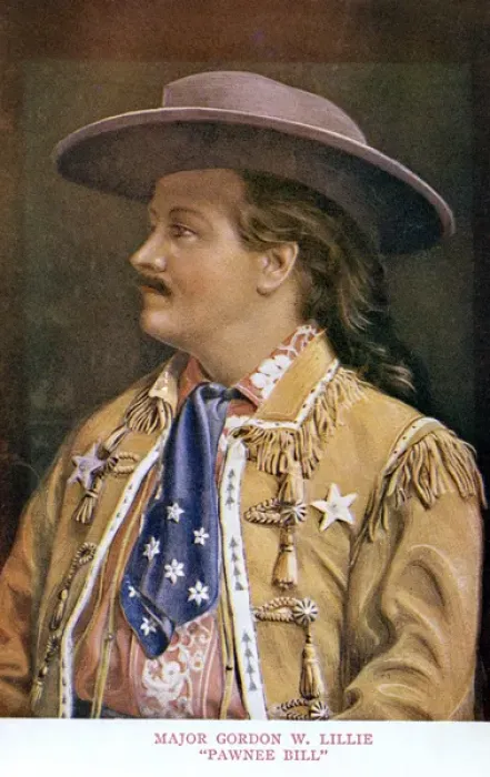 Framed Print : Portrait of Major Gordon W. Lillie, Pawnee Bill Framed Print : Portrait of Major Gordon W. Lillie, Pawnee Bill