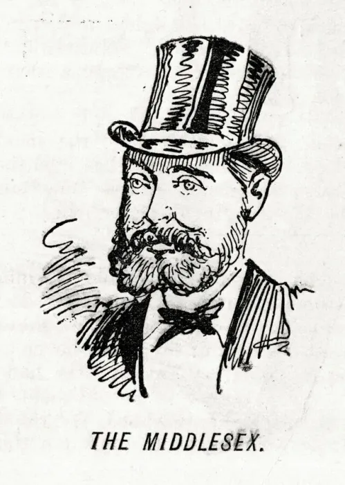 Framed Print : Portrait, manager of the Middlesex Music Hall, London Framed Print : Portrait, manager of the Middlesex Music Hall, London