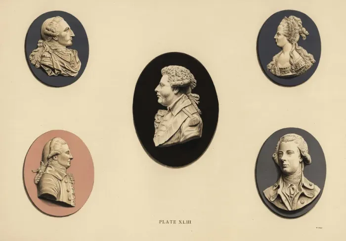 Framed Print : Portrait medallions Framed Print : Portrait medallions