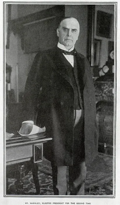 Framed Print : Portrait of Mr McKinley Framed Print : Portrait of Mr McKinley