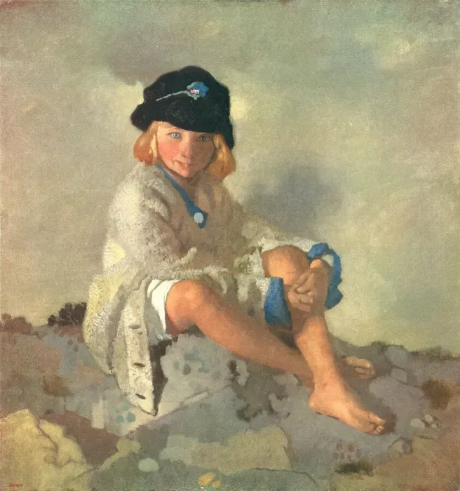 Framed Print : Kit. A portrait oil painting of a young girl named kit Framed Print : Kit. A portrait oil painting of a young girl named kit