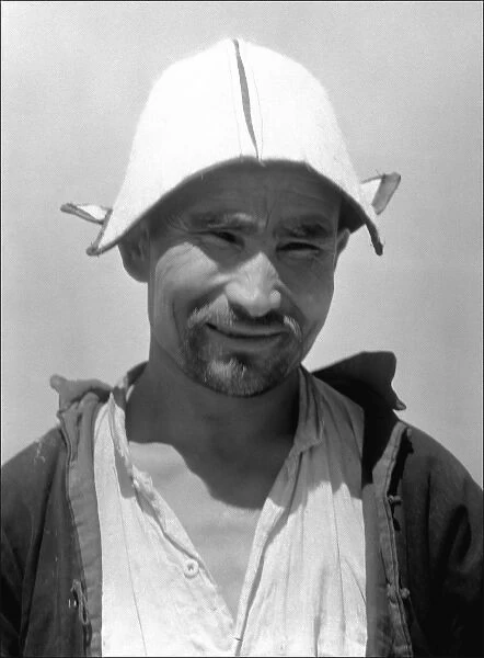 Portrait of an oriental man