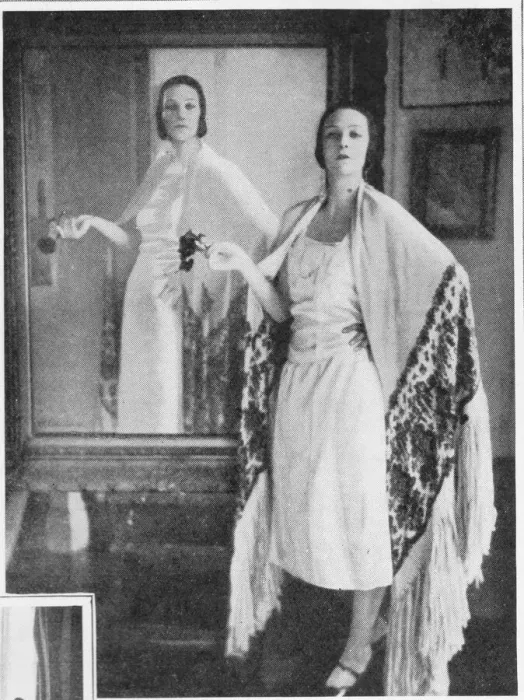 Framed Print : A portrait of the painter and costume designer Framed Print : A portrait of the painter and costume designer