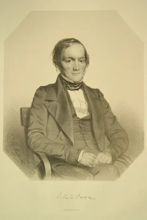 Framed Print : Portrait of Richard Owen (1804-1892) Framed Print : Portrait of Richard Owen (1804-1892)