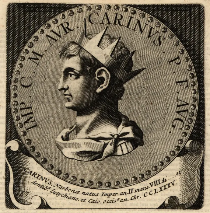 Framed Print : Portrait of Roman Emperor Carinus Framed Print : Portrait of Roman Emperor Carinus
