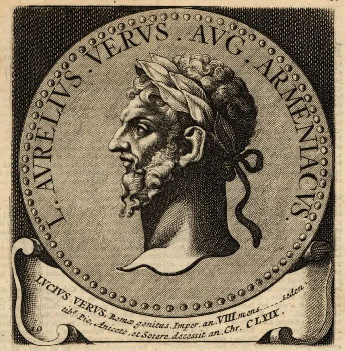 Framed Print : Portrait of Roman Emperor Lucius Verus Framed Print : Portrait of Roman Emperor Lucius Verus
