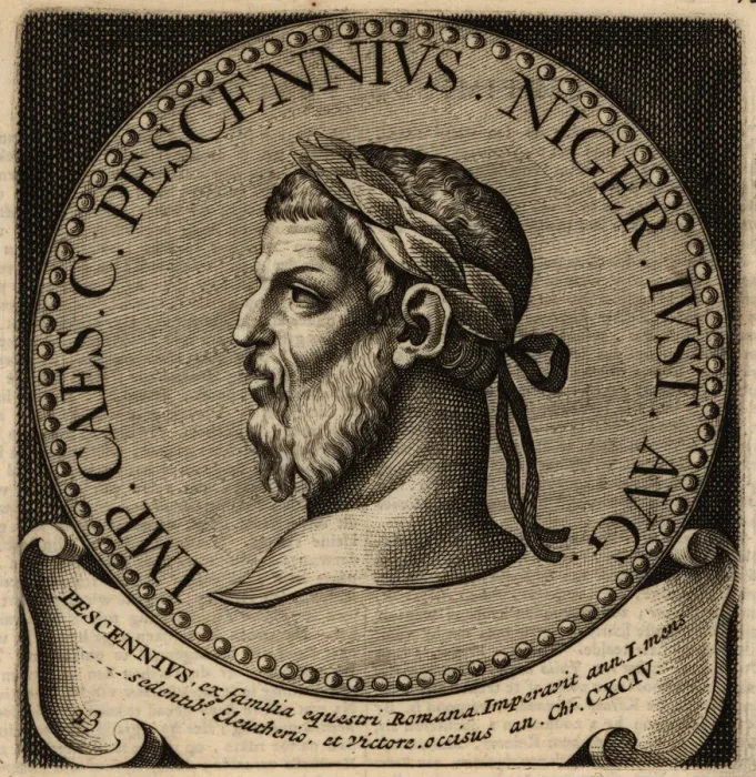 Framed Print : Portrait of Roman Emperor Pescennius Niger Framed Print : Portrait of Roman Emperor Pescennius Niger