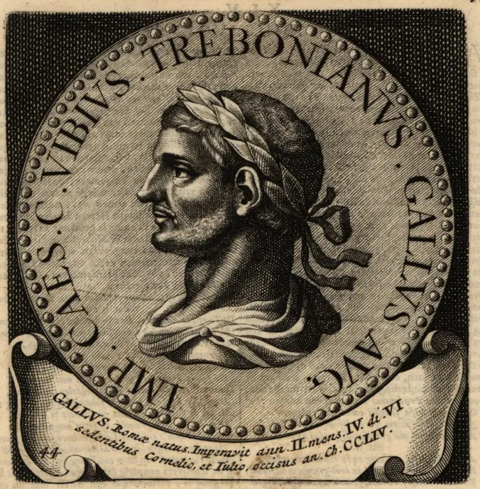Framed Print : Portrait of Roman Emperor Trebonianus Gallus Framed Print : Portrait of Roman Emperor Trebonianus Gallus