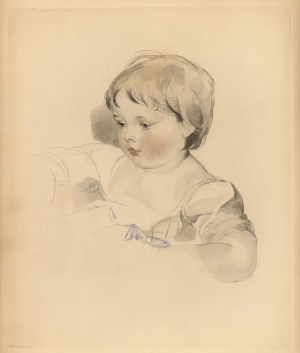 Framed Print : Portrait of Rowland Bloxam, nephew to Sir Thomas Lawrence Framed Print : Portrait of Rowland Bloxam, nephew to Sir Thomas Lawrence