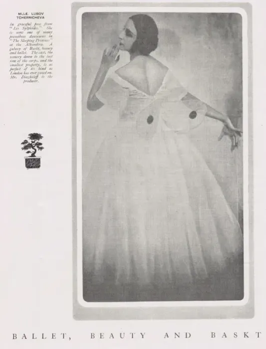 Framed Print : A portrait of the Russian dancer Mlle Lubov Tchernicheva, 19 Framed Print : A portrait of the Russian dancer Mlle Lubov Tchernicheva, 19
