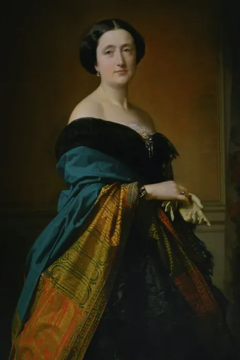 Framed Print : Portrait of Saturnina Canaleta, 1856, by Federico Framed Print : Portrait of Saturnina Canaleta, 1856, by Federico