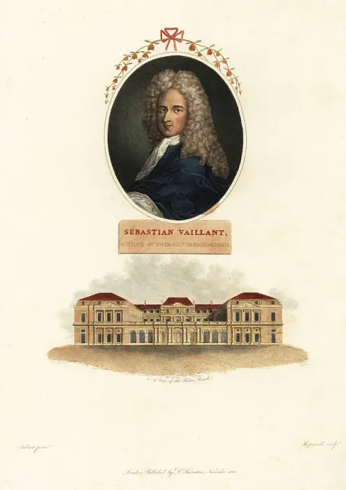 Framed Print : Portrait of Sebastian Vaillant, French botanist, 1669-1722 Framed Print : Portrait of Sebastian Vaillant, French botanist, 1669-1722