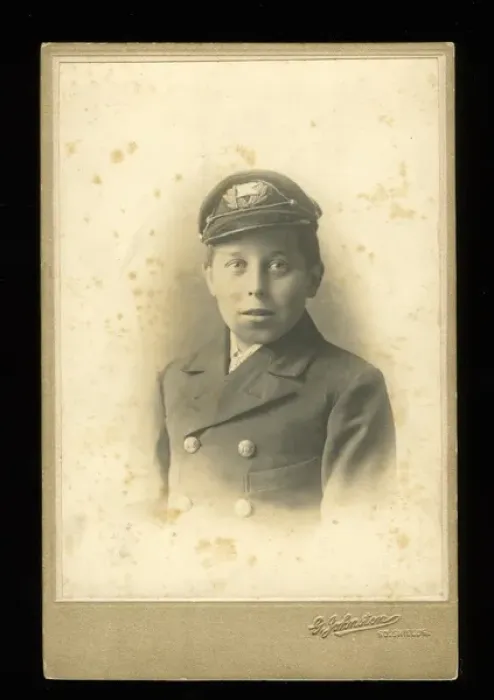 Framed Print : Portrait of a ships boy Framed Print : Portrait of a ships boy