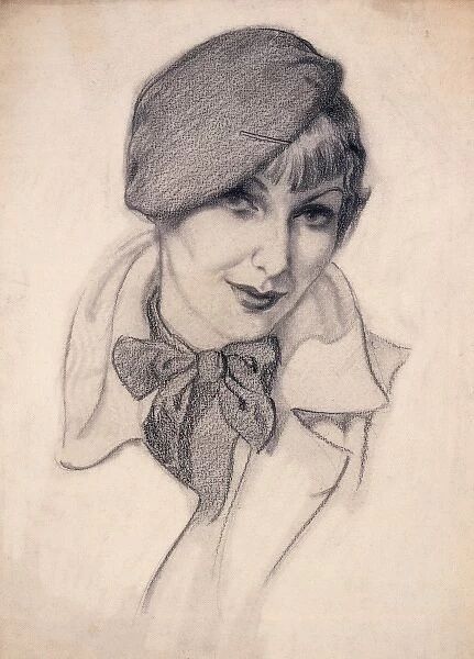Portrait of a woman, 1930s