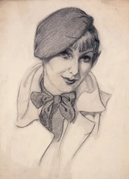 Framed Print : Portrait of a woman, 1930s Framed Print : Portrait of a woman, 1930s