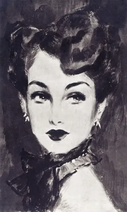 Framed Print : Portrait of a Woman by David Wright Framed Print : Portrait of a Woman by David Wright