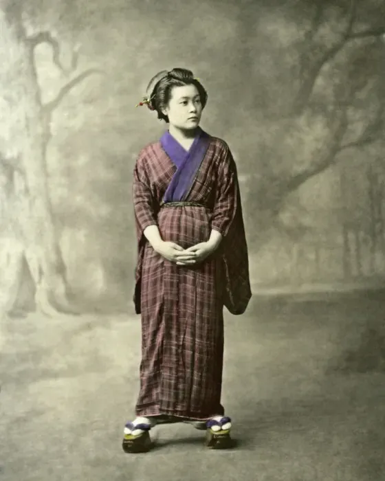 Framed Print : Portrait of a woman, Japan Framed Print : Portrait of a woman, Japan