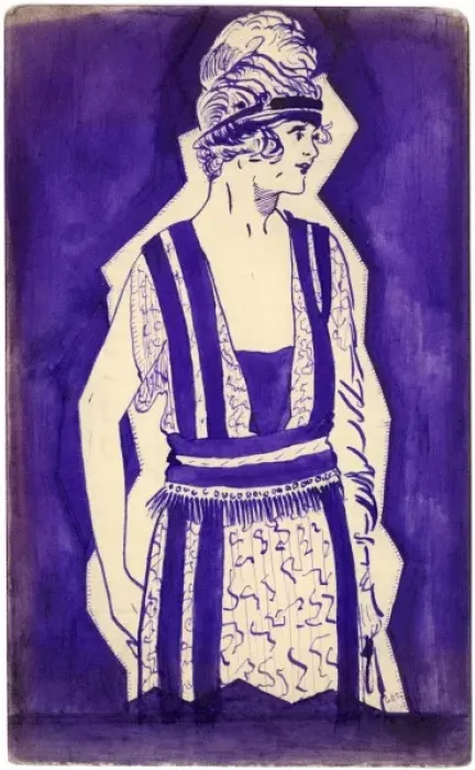Framed Print : Portrait of a woman on a postcard by George Ranstead, WWI pe Framed Print : Portrait of a woman on a postcard by George Ranstead, WWI pe