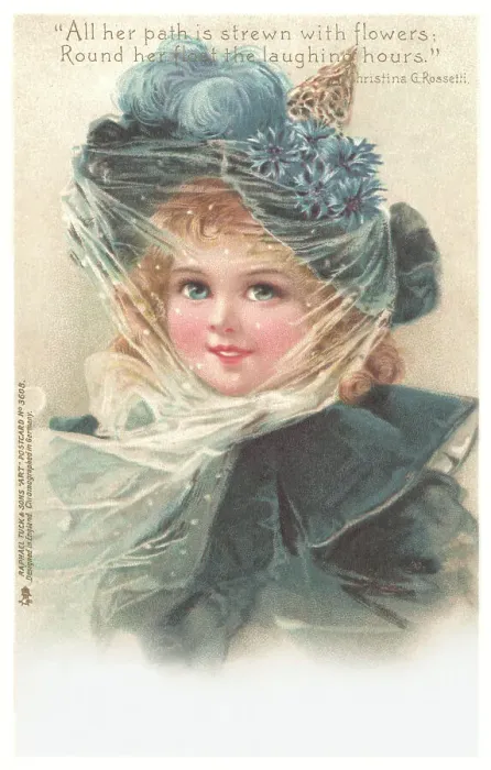 Framed Print : Portrait of a Young Girl Framed Print : Portrait of a Young Girl