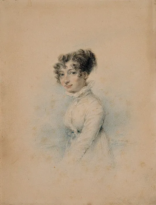 Framed Print : Portrait of a Young Lady Framed Print : Portrait of a Young Lady