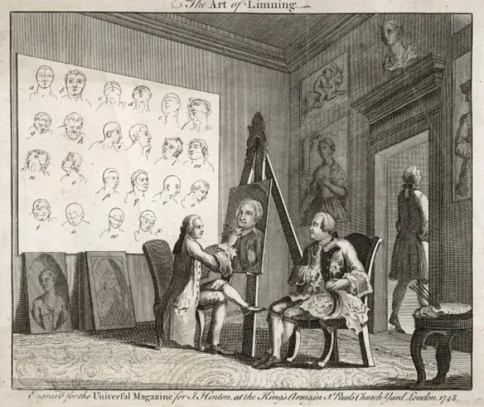 Framed Print : Portraitist at Work Framed Print : Portraitist at Work