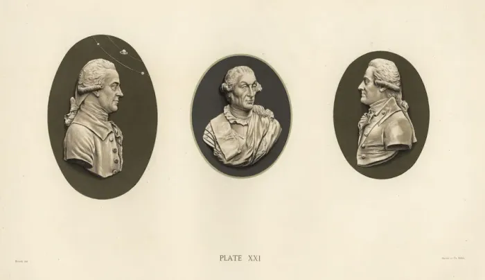 Framed Print : Portraits of Sir William Herschel, King Ferdinand Framed Print : Portraits of Sir William Herschel, King Ferdinand