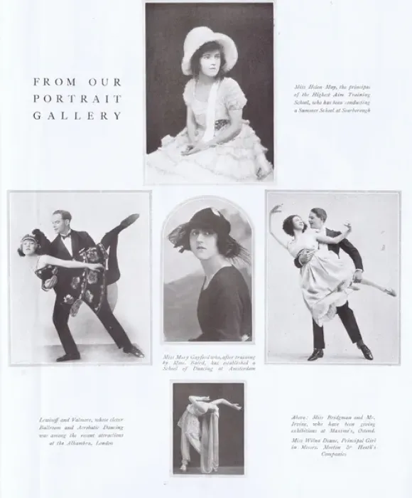 Framed Print : Portraits of various dancers Framed Print : Portraits of various dancers