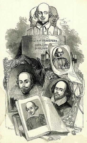 Portraits of William Shakespeare