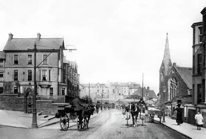 Framed Print : Portrush, Eglington Street Framed Print : Portrush, Eglington Street