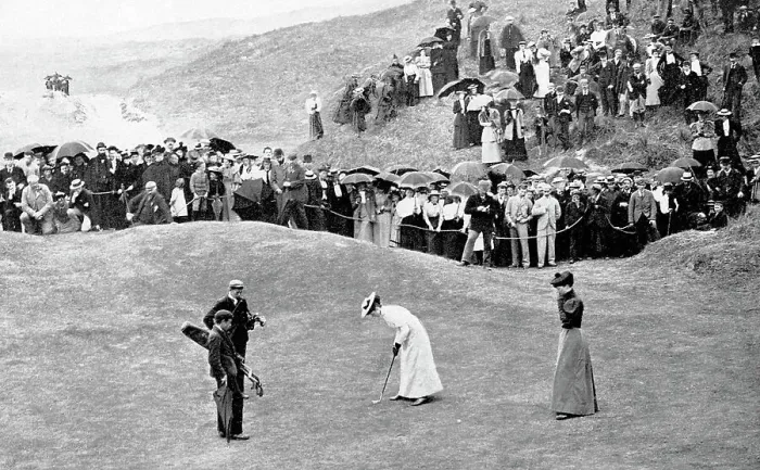 Framed Print : Portrush Golf Links early 1900s Framed Print : Portrush Golf Links early 1900s