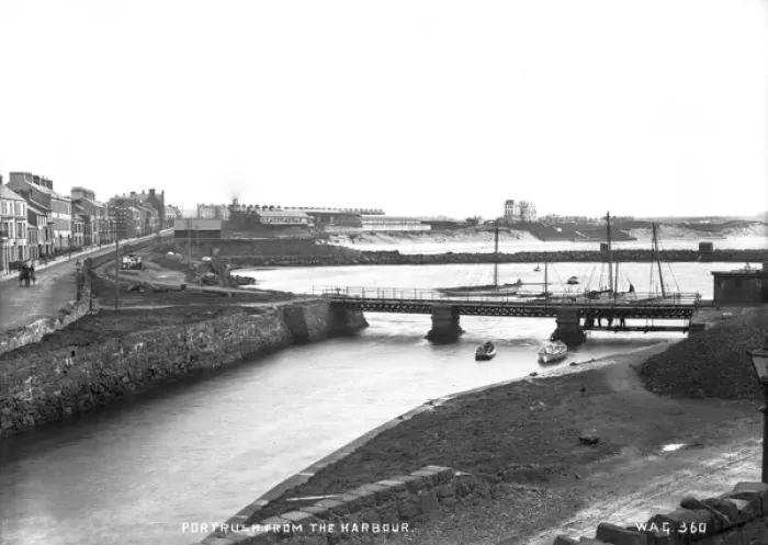 Framed Print : Portrush from the Harbour Framed Print : Portrush from the Harbour