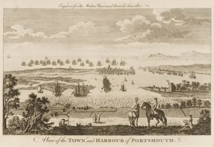 Framed Print : PORTSMOUTH / COOKEs 1779 Framed Print : PORTSMOUTH / COOKEs 1779