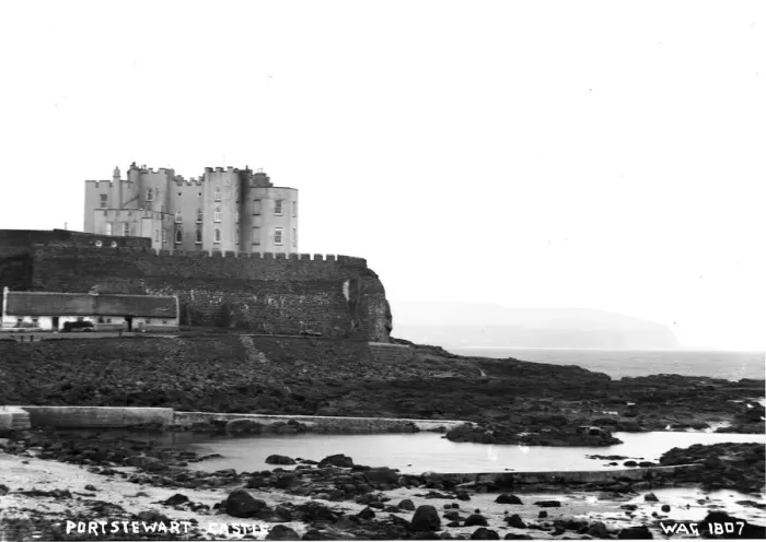 Framed Print : Portstewart Castle Framed Print : Portstewart Castle
