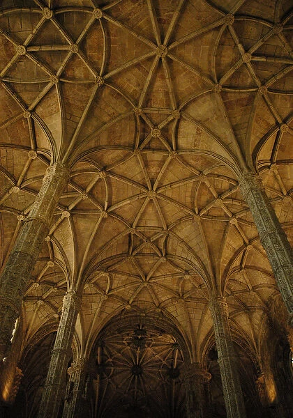 Portugal. Belem. Lisbon. Jeronimos Monastery. Interior