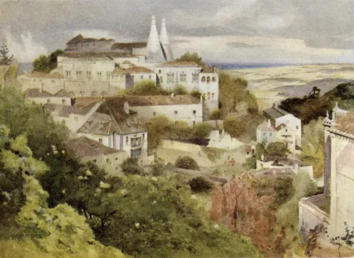 Framed Print : Portugal / Cintra 1907 Framed Print : Portugal / Cintra 1907