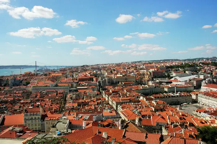 Framed Print : Portugal, Lisbon. Panorama of the city Framed Print : Portugal, Lisbon. Panorama of the city