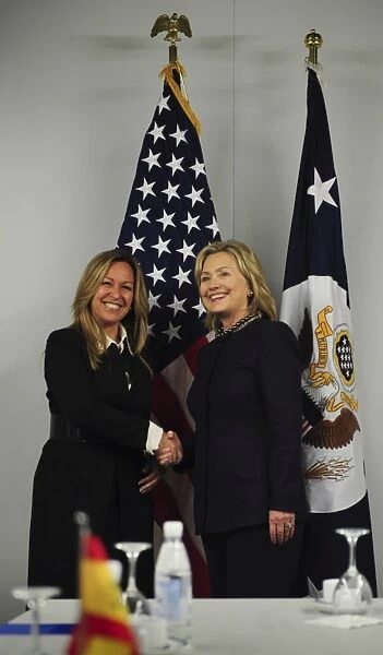 PORTUGAL. Lisbon. US Secretary of State Hillary