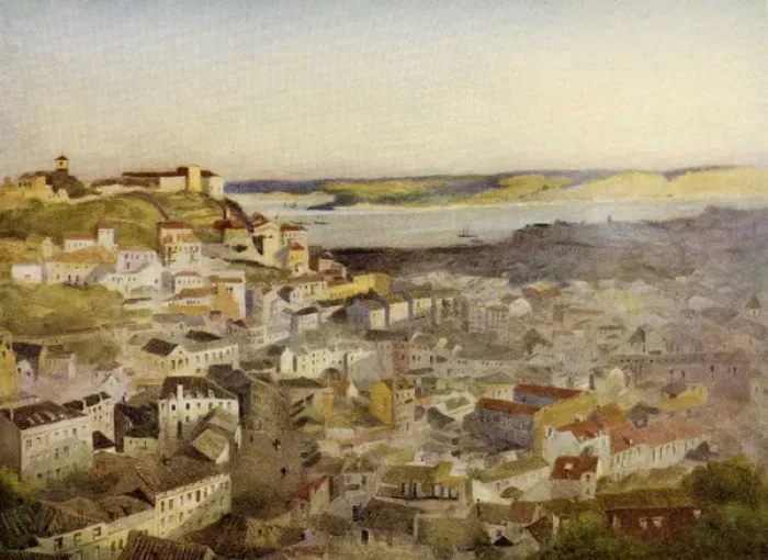 Framed Print : Portugal / Lisbons Jorge Framed Print : Portugal / Lisbons Jorge