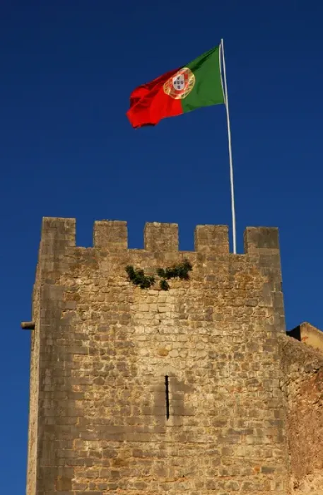 Framed Print : Portugal. Loule. Moorish castle Framed Print : Portugal. Loule. Moorish castle