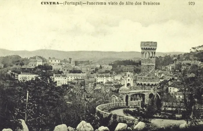 Framed Print : Portugal - Sintra - View from Pena National Palace Framed Print : Portugal - Sintra - View from Pena National Palace