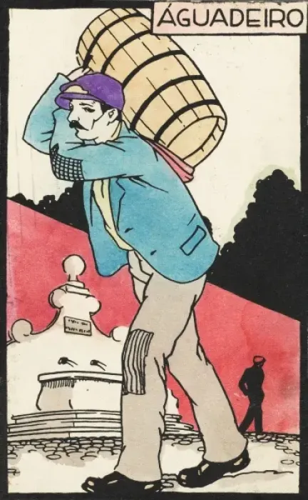 Framed Print : Portugal - Water carrier Framed Print : Portugal - Water carrier