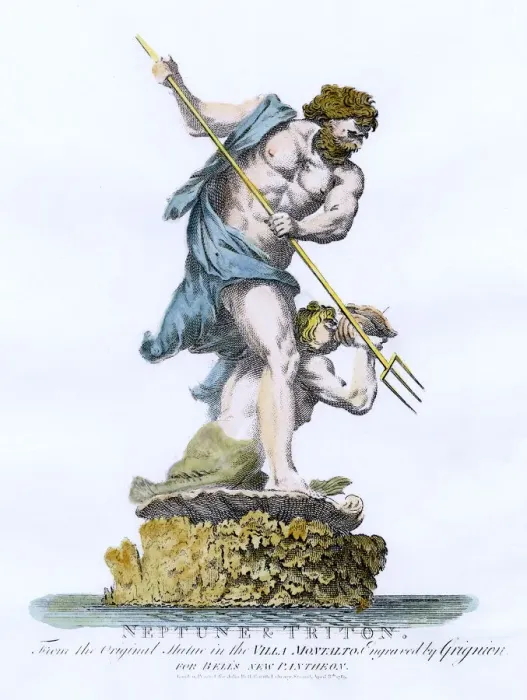 Framed Print : POSEIDON / GRIGNION Framed Print : POSEIDON / GRIGNION