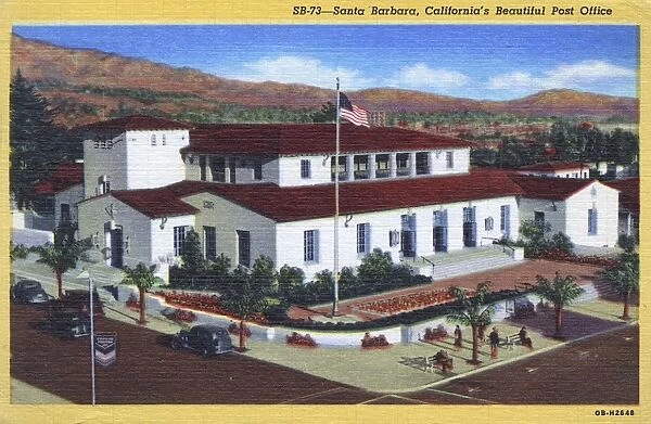 Post Office building, Santa Barbara, California, USA