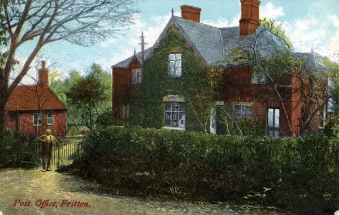 Framed Print : Post Office, Fritton, Norfolk Framed Print : Post Office, Fritton, Norfolk