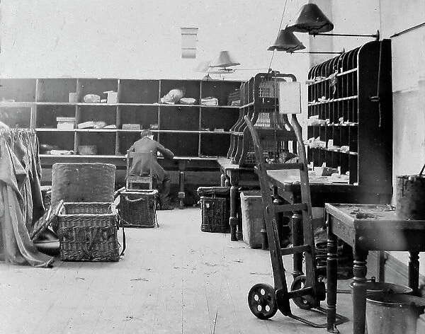 Post Office Parcel Sorting Room Victorian period